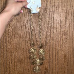 Charming Charlie necklace & earring set!